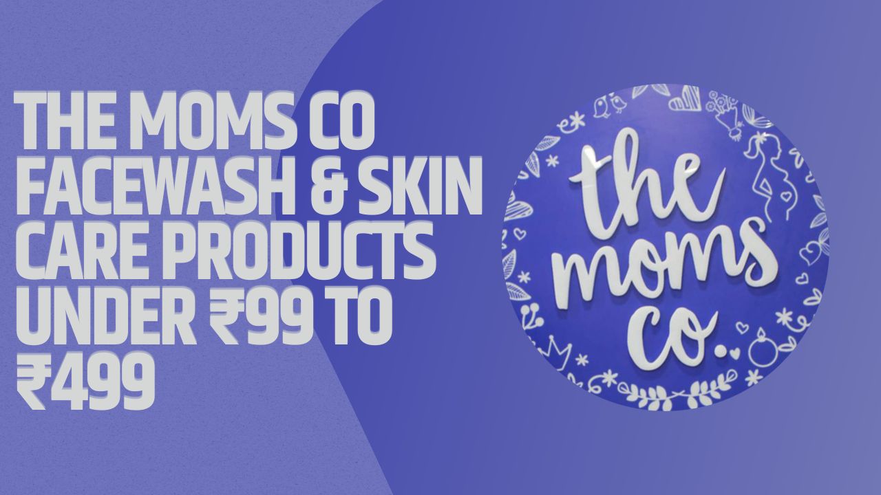 The Moms Co Facewash & Skin Care Products Under ₹99 to ₹499